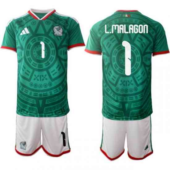 Mexicoa 2026 FIFA World Cup Soccer Jersey Green #1 L.MALAGON